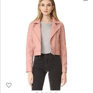 Blank NYC Denim Women's Pretty in Pink Moto Jacket